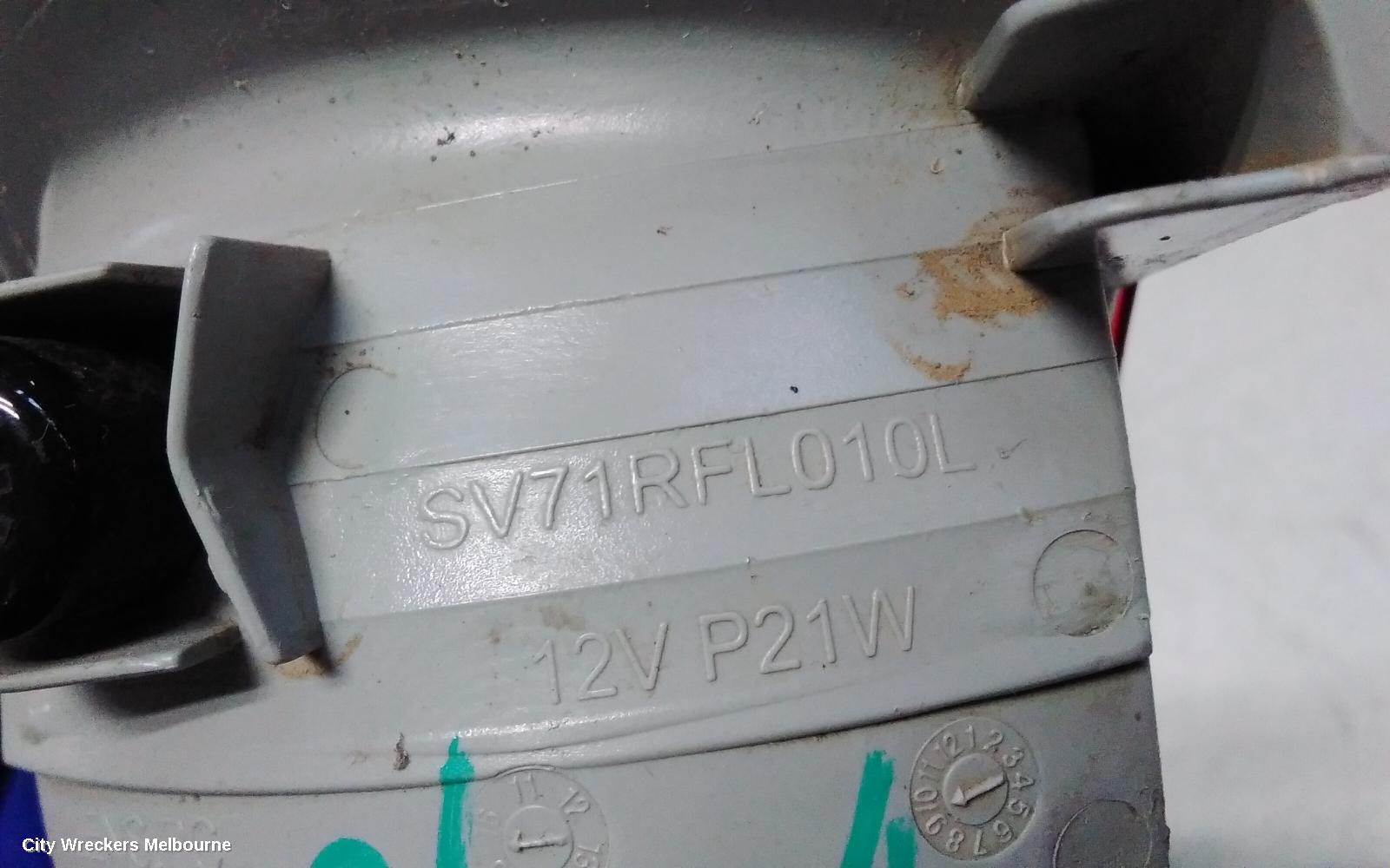 LDV G10 LEFT TAILLIGHT, SV7A/SV7C, WAGON/VAN, IN BUMPER FOG LAMP, TAILGATE TYPE, 04/2015 ONWARDS