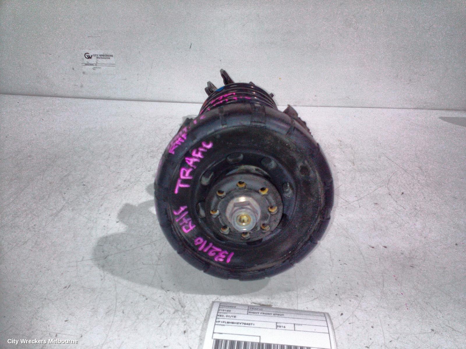 RENAULT TRAFIC RIGHT FRONT STRUT, X82, 01/2015 ONWARDS