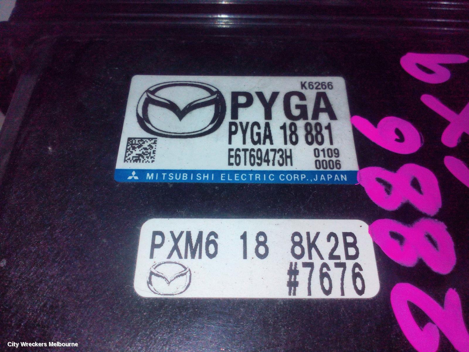 MAZDA CX9 ECU, ENGINE ECU, 2.5, PETROL, TURBO, ECU ONLY, TC, 07/2016 - 12/2024