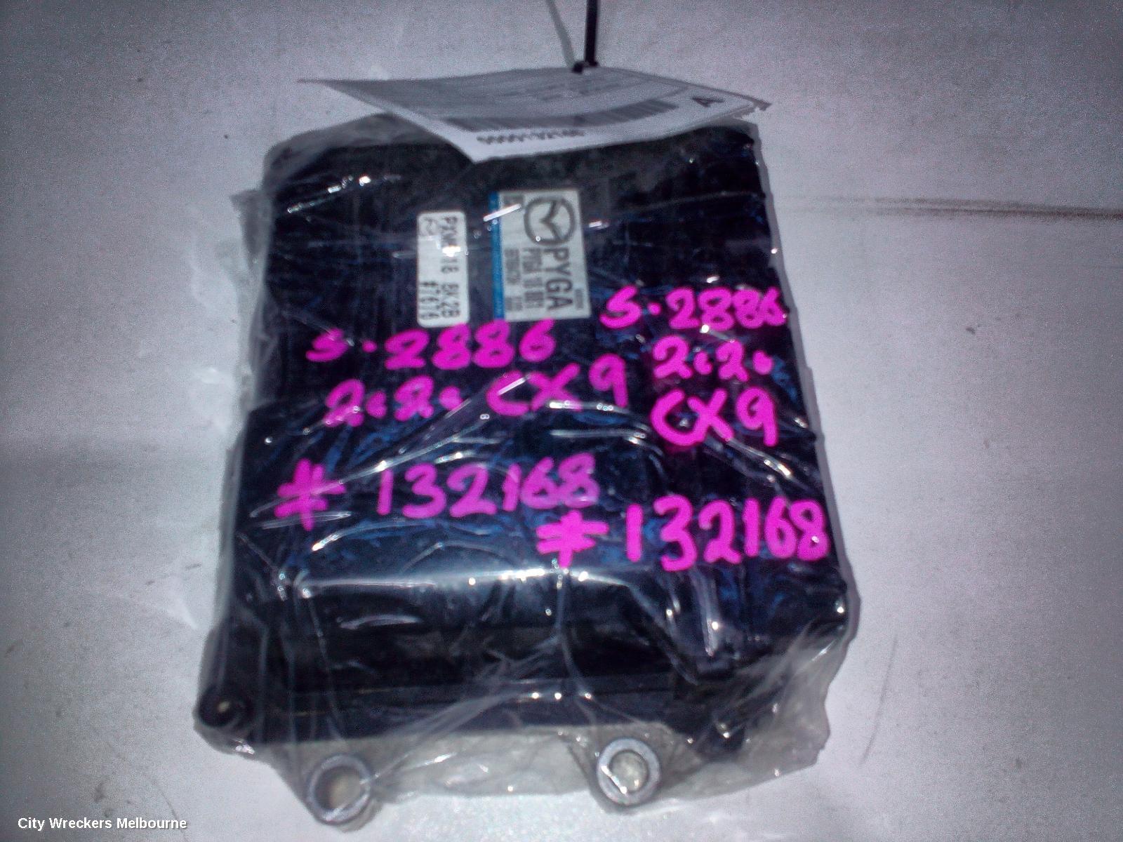 MAZDA CX9 ECU, ENGINE ECU, 2.5, PETROL, TURBO, ECU ONLY, TC, 07/2016 - 12/2024