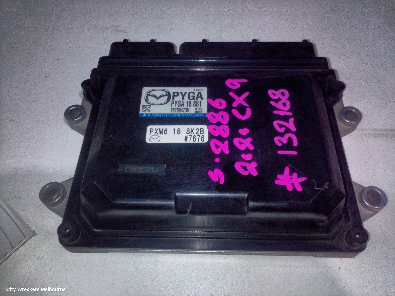 MAZDA CX9 ECU, ENGINE ECU, 2.5, PETROL, TURBO, ECU ONLY, TC, 07/2016 - 12/2024