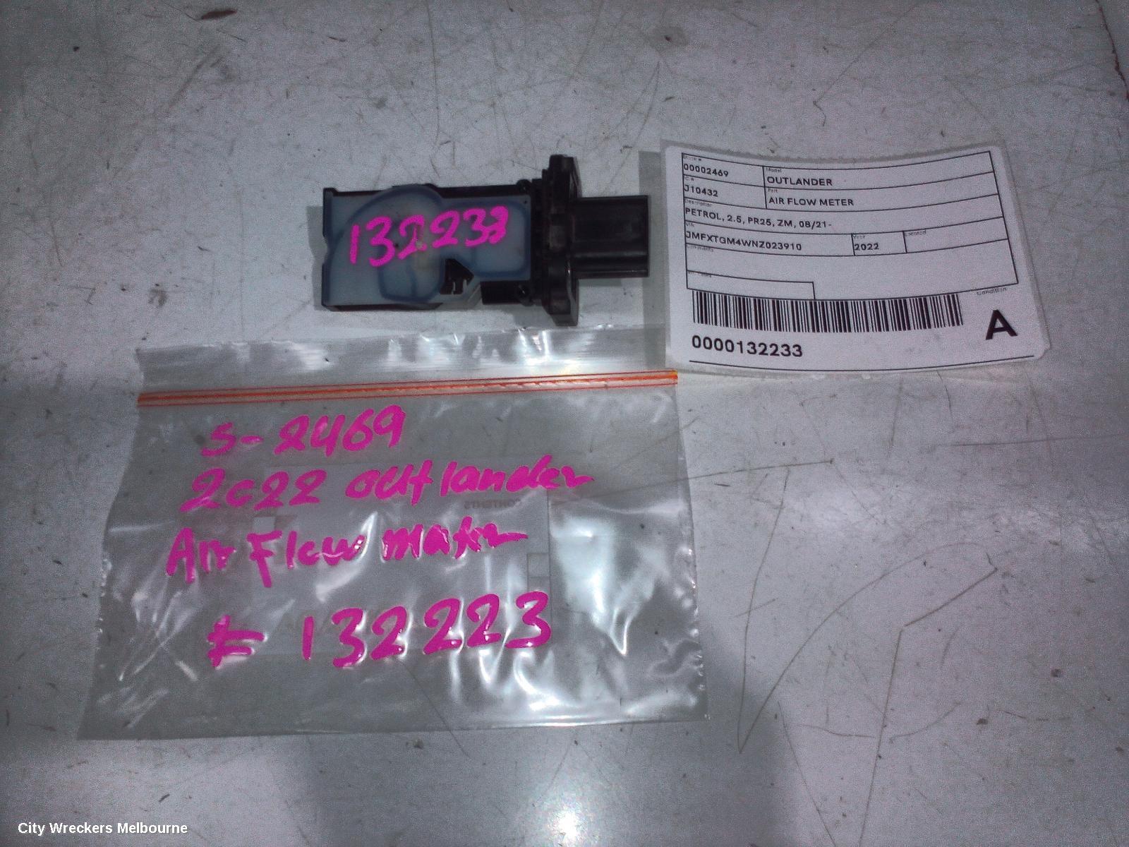 MITSUBISHI OUTLANDER AIR FLOW METER, PETROL, 2.5, PR25, ZM, 08/2021 ONWARDS