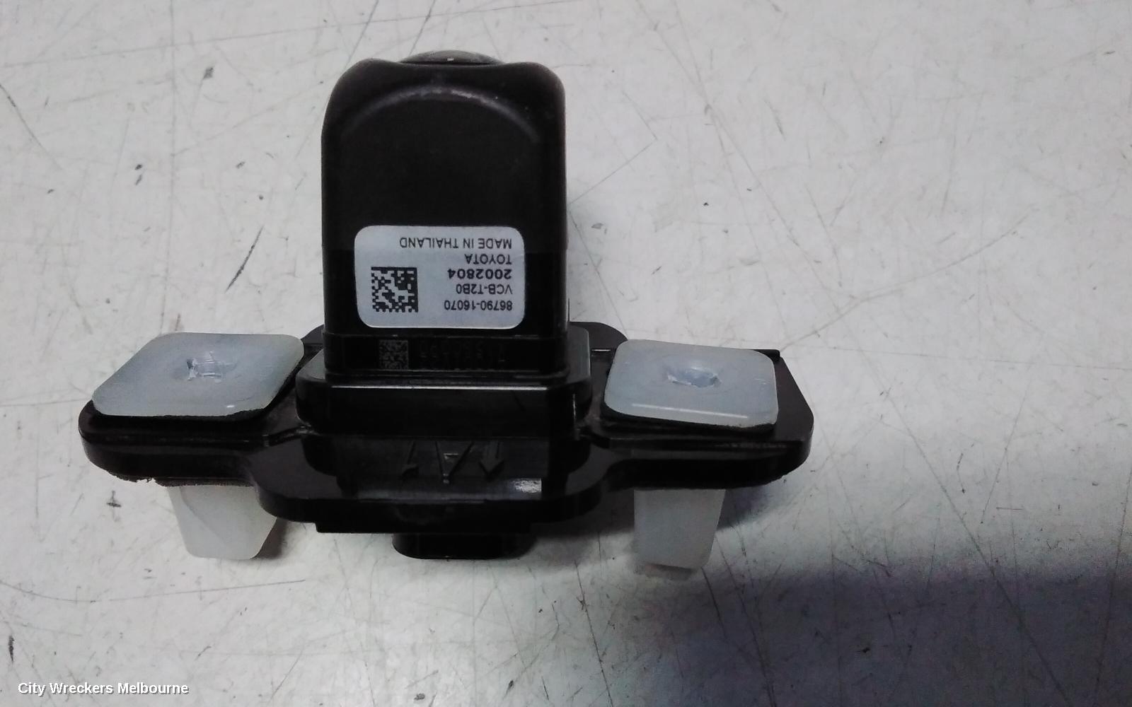 TOYOTA COROLLA CROSS REVERSE CAMERA, XG10, REVERSE CAMERA (TAILGATE MOUNTED), 01/2022 ONWARDS