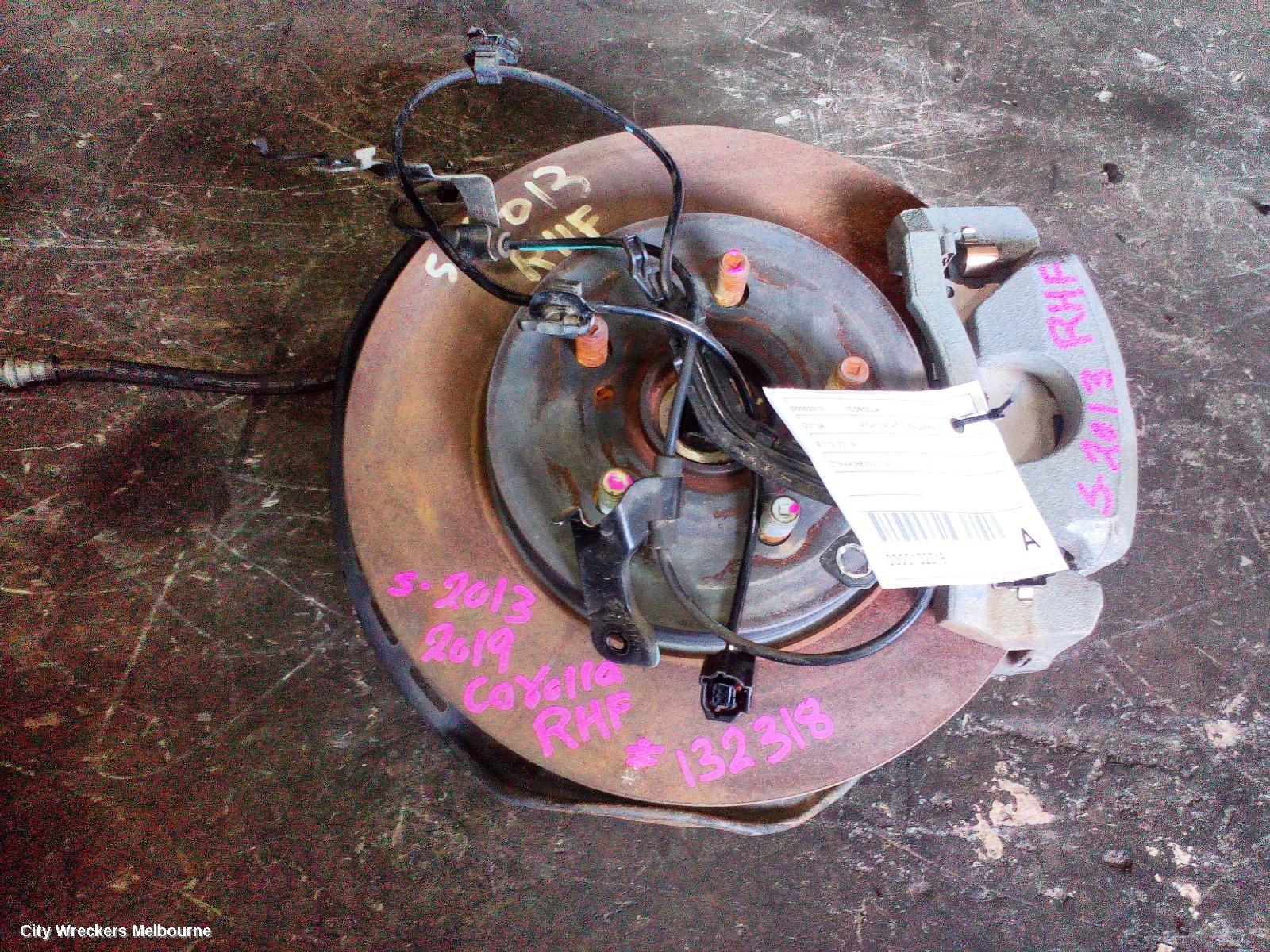 TOYOTA COROLLA RIGHT FRONT HUB ASSEMBLY, E210, 07/2018 ONWARDS