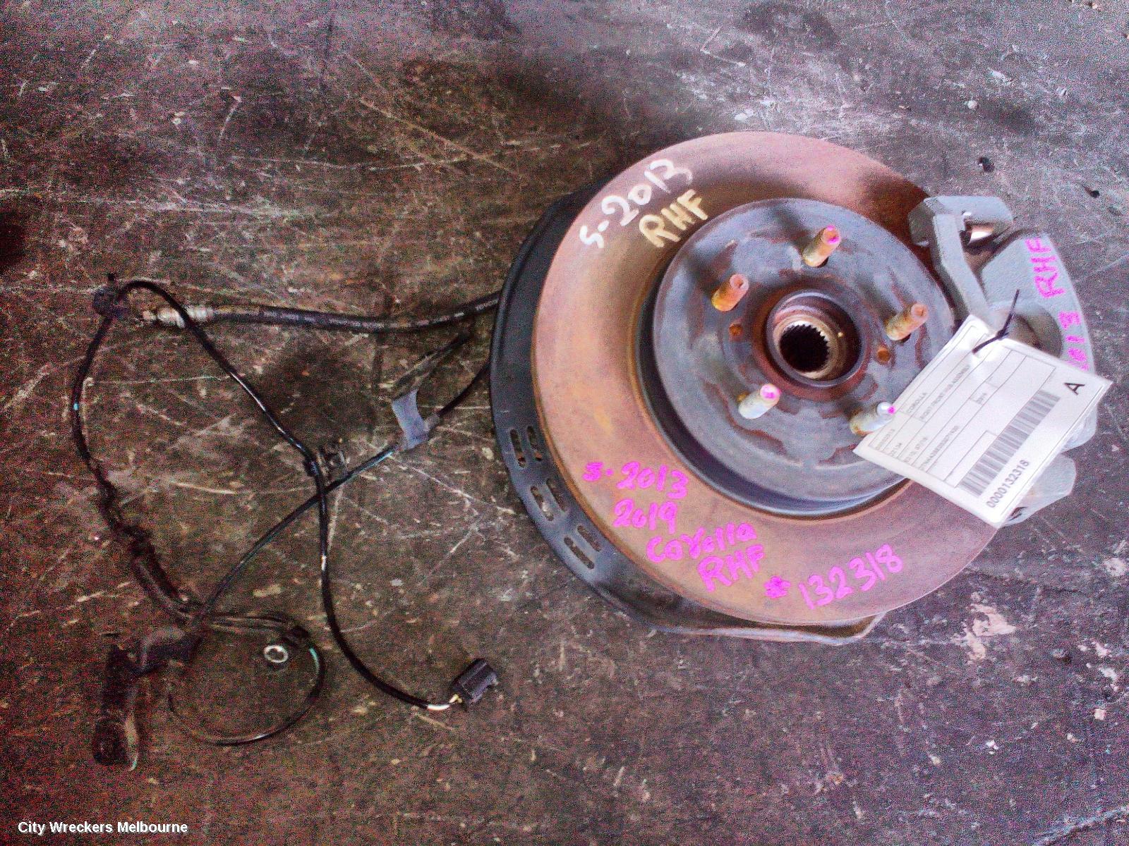 TOYOTA COROLLA RIGHT FRONT HUB ASSEMBLY, E210, 07/2018 ONWARDS