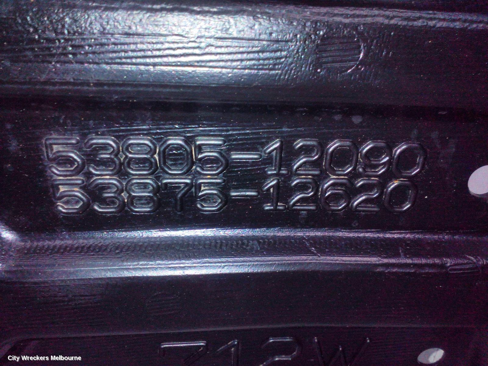 TOYOTA COROLLA RIGHT GUARD LINER, E210, HATCH/SEDAN, 07/2018 ONWARDS