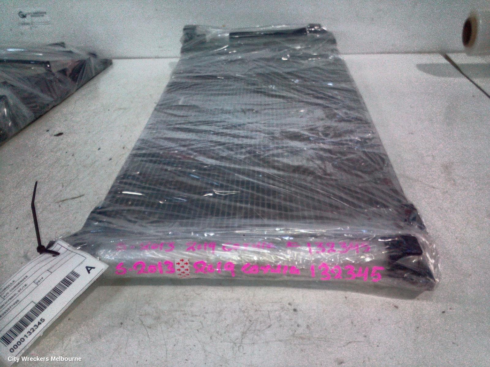 TOYOTA COROLLA A/C CONDENSER, MZEA12R, NON HYBRID, 07/2018 ONWARDS