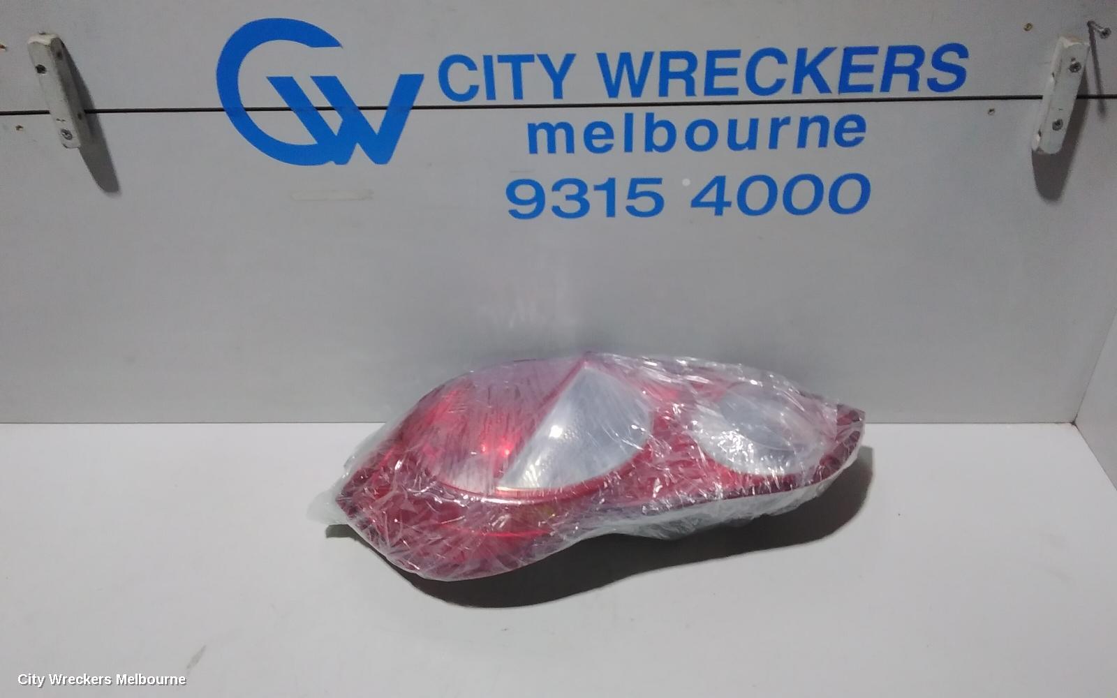 HOLDEN BARINA LEFT TAILLIGHT, TM, HATCH, 11/2011 - 08/2016