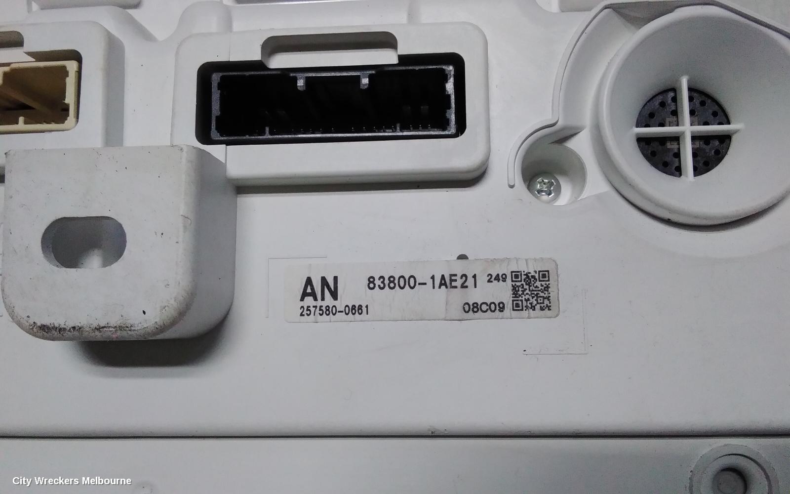 TOYOTA COROLLA INSTRUMENT CLUSTER, INSTRUMENT CLUSTER, AUTO T/M, HATCH, HYBRID, ZR, ZWE211R, 07/2018 ONWARDS