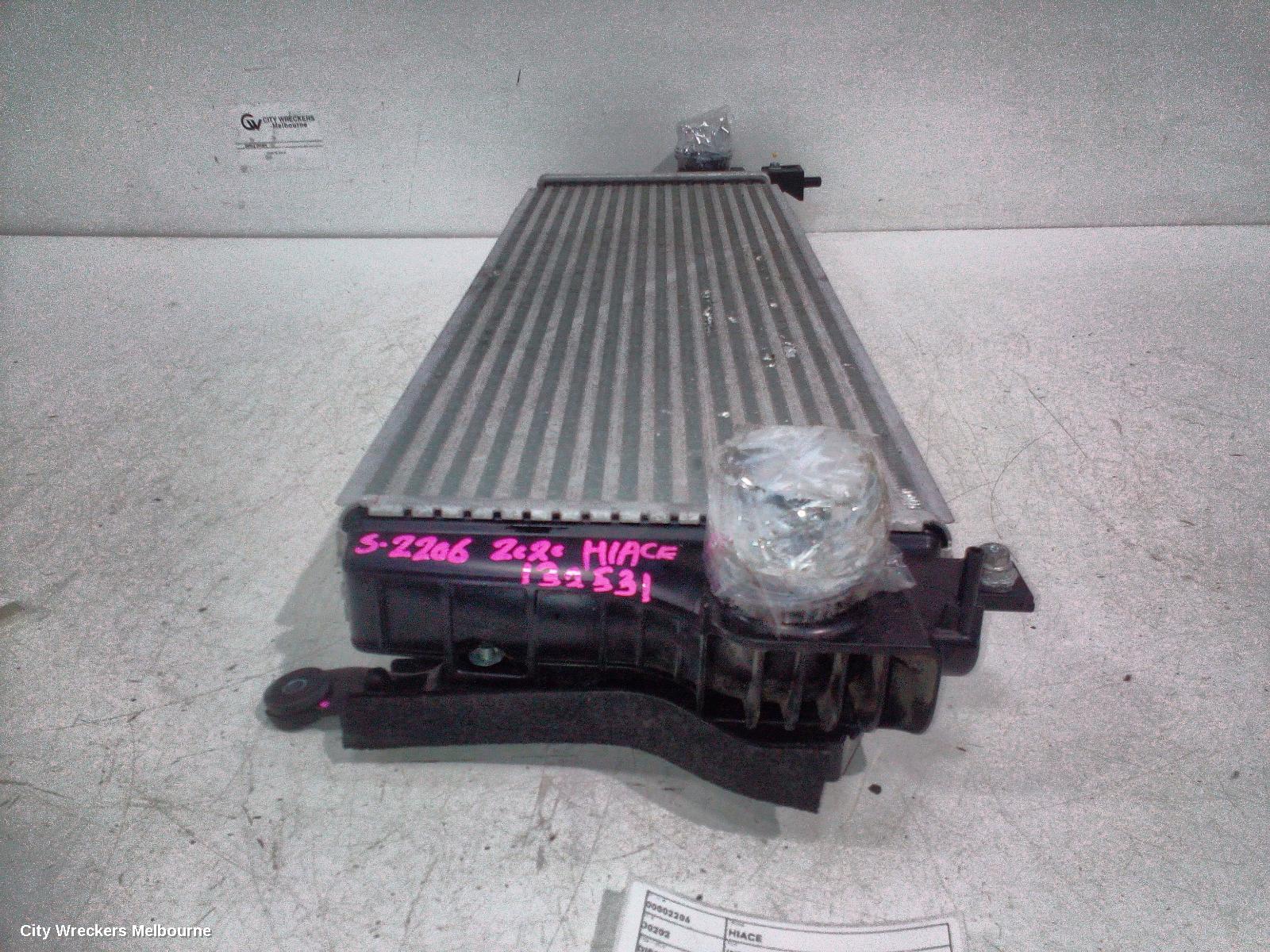 TOYOTA HIACE INTERCOOLER, DIESEL, 2.8, 1GD-FTV, 300 SERIES, 02/2019 ONWARDS