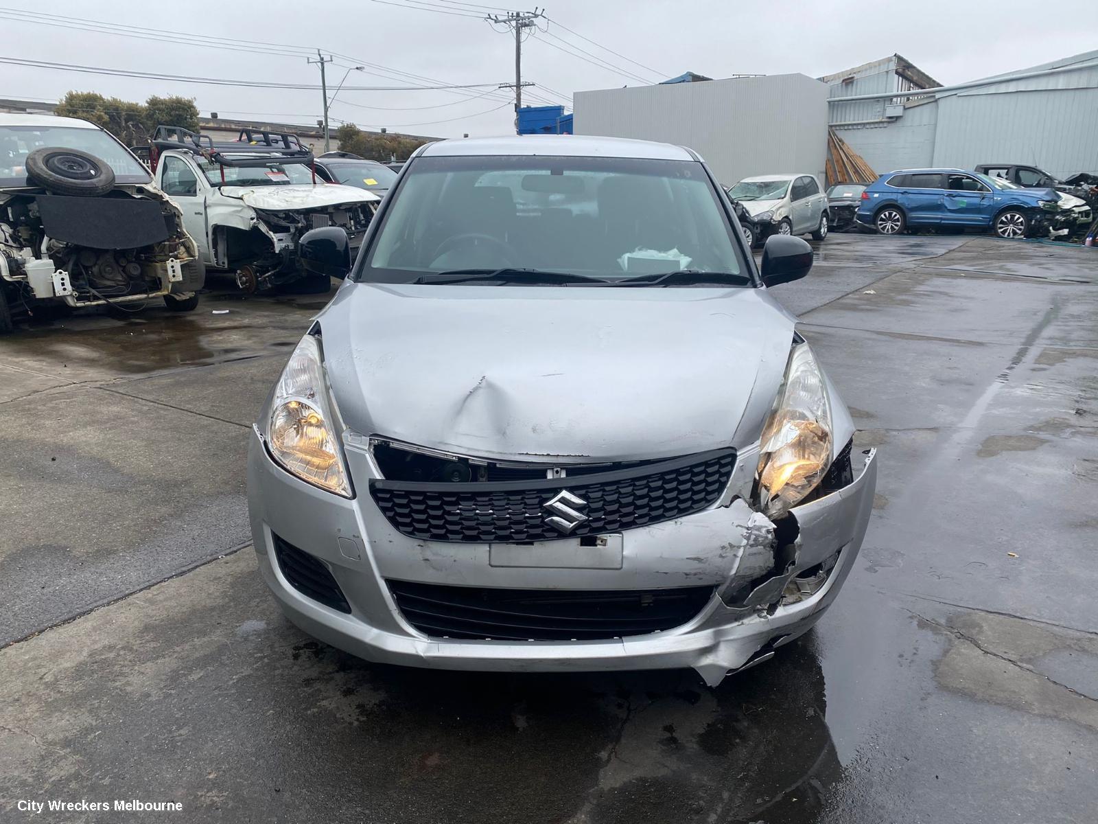 SUZUKI SWIFT RIGHT FRONT DOOR WINDOW, FZ, 08/2010 - 03/2017