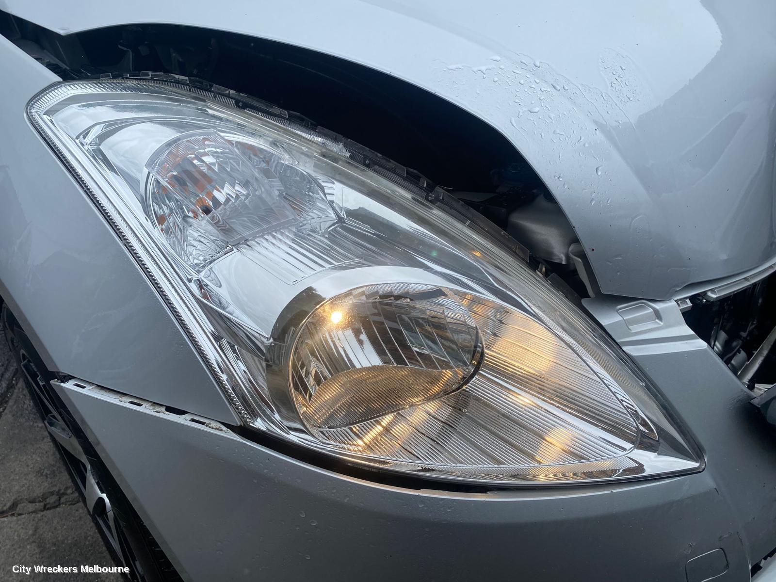SUZUKI SWIFT RIGHT FRONT DOOR WINDOW, FZ, 08/2010 - 03/2017