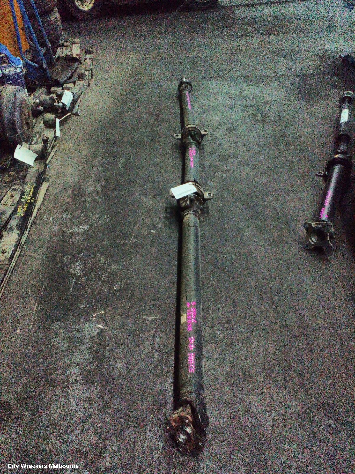 TOYOTA HIACE REAR DRIVE SHAFT, 300 SERIES, DIESEL, 2.8, AUTO T/M, SLWB, 02/2019 ONWARDS