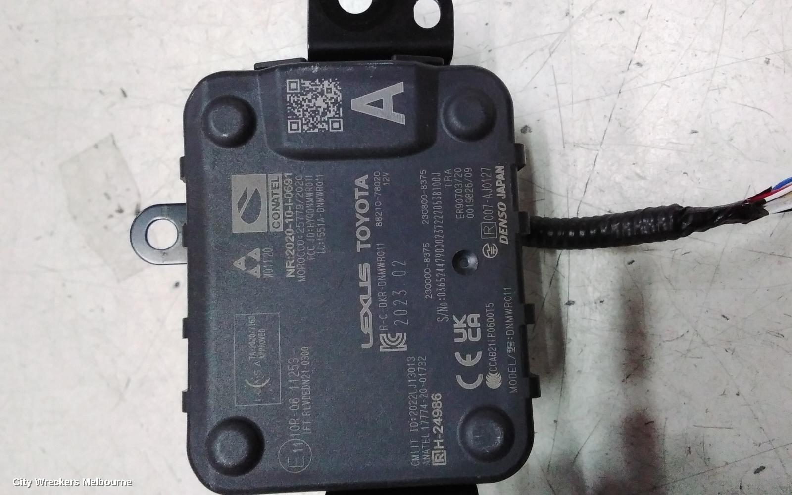 TOYOTA COROLLA CROSS REVERSE CAMERA, XG10, FRONT RADAR SENSOR (GRILLE MOUNTED), 01/2022 ONWARDS