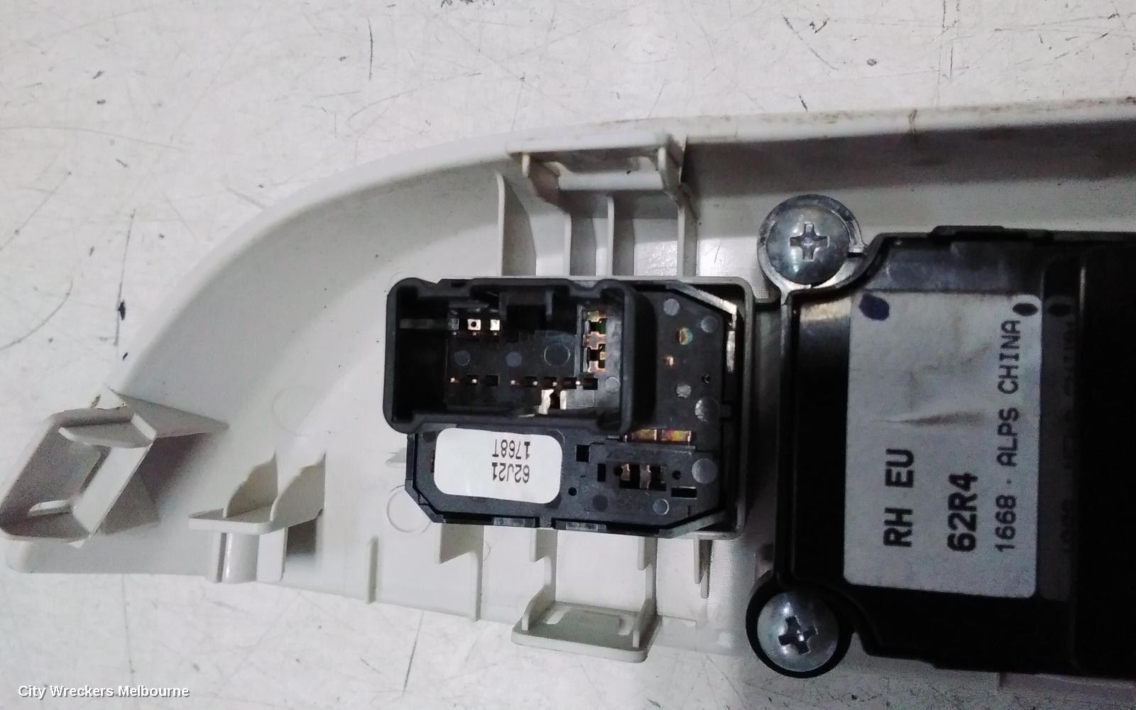 SUZUKI IGNIS PWR DR WIND SWITCH, RH FRONT (MASTER SWITCH), MF, 11/2016 ONWARDS