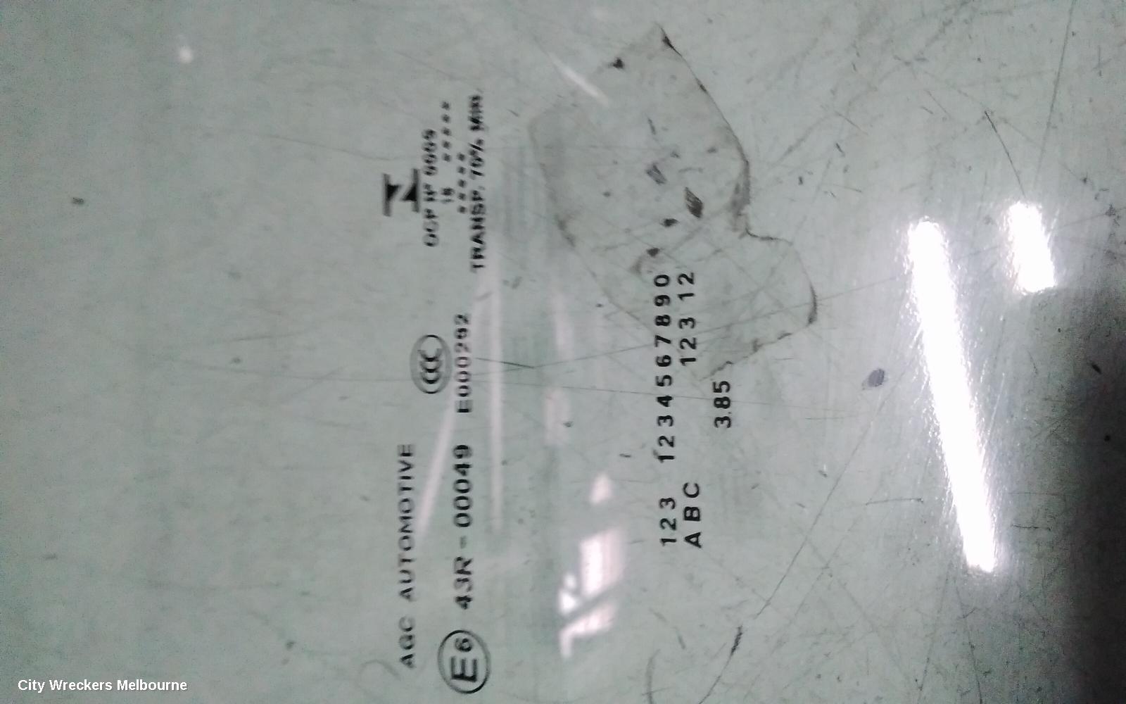 PEUGEOT EXPERT RIGHT FRONT DOOR WINDOW, K0, 04/2018 ONWARDS