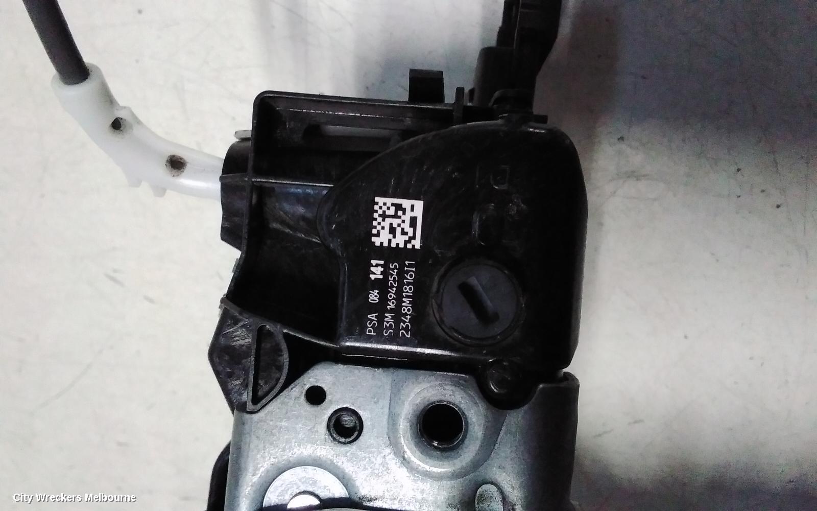 PEUGEOT EXPERT DOOR/BOOT/GATE LOCK, K0, RH FRONT DOOR LOCK, 04/2018 ONWARDS