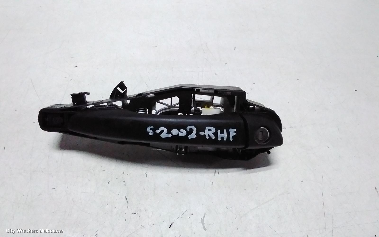 PEUGEOT EXPERT DOOR HANDLE, K0, RH FRONT, OUTER, BLACK, NON KEYLESS ENTRY TYPE, 04/2018 ONWARDS