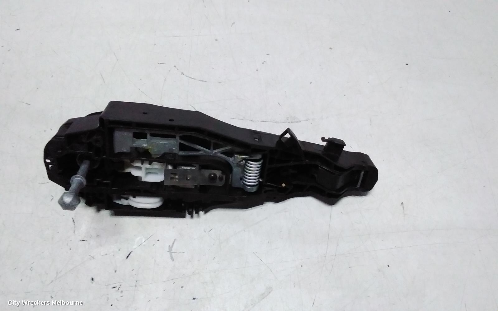 PEUGEOT EXPERT DOOR HANDLE, K0, RH FRONT, OUTER, BLACK, NON KEYLESS ENTRY TYPE, 04/2018 ONWARDS