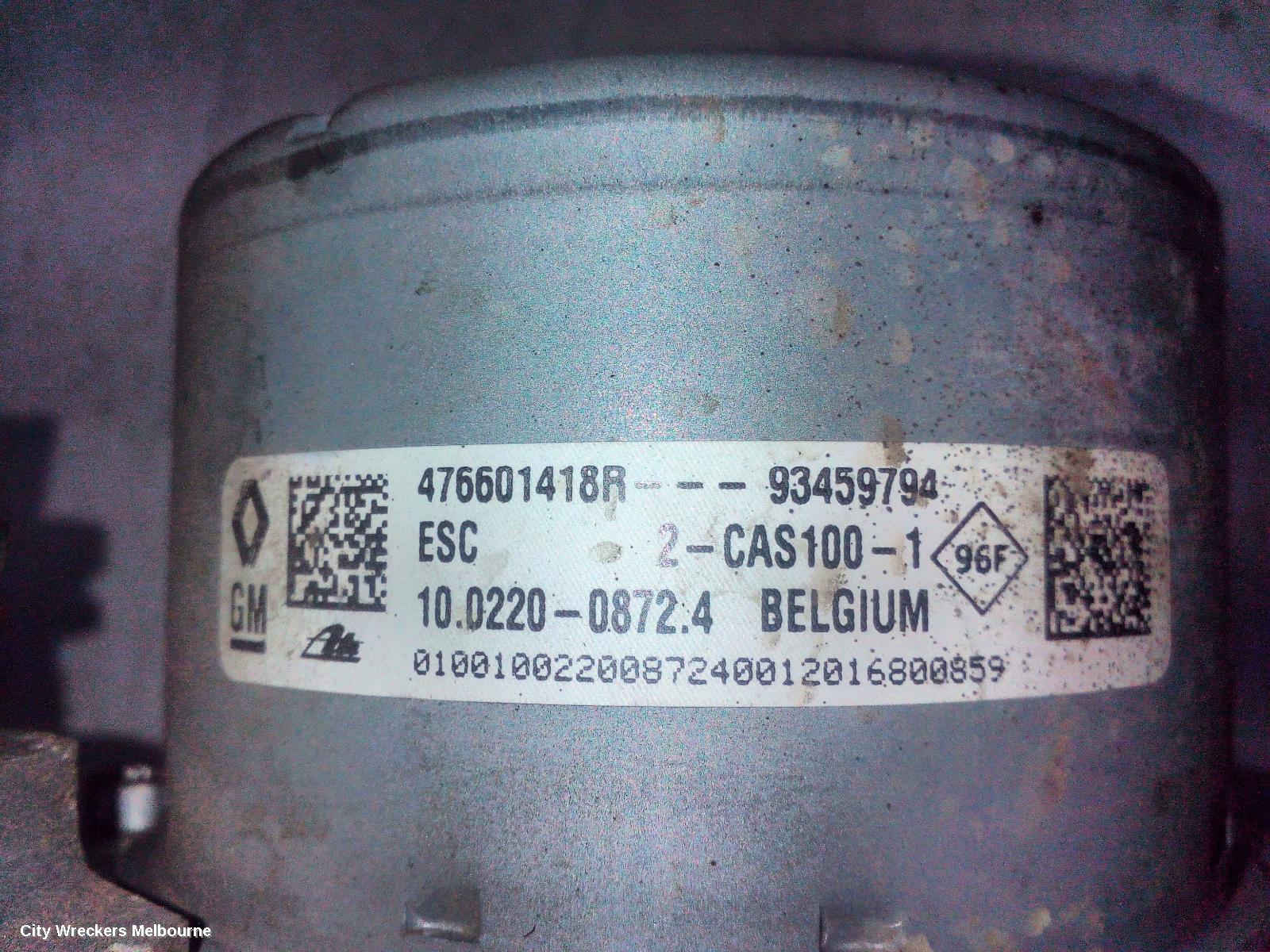MITSUBISHI EXPRESS ABS PUMP/MODULATOR, SN, 03/2020 - 12/2022