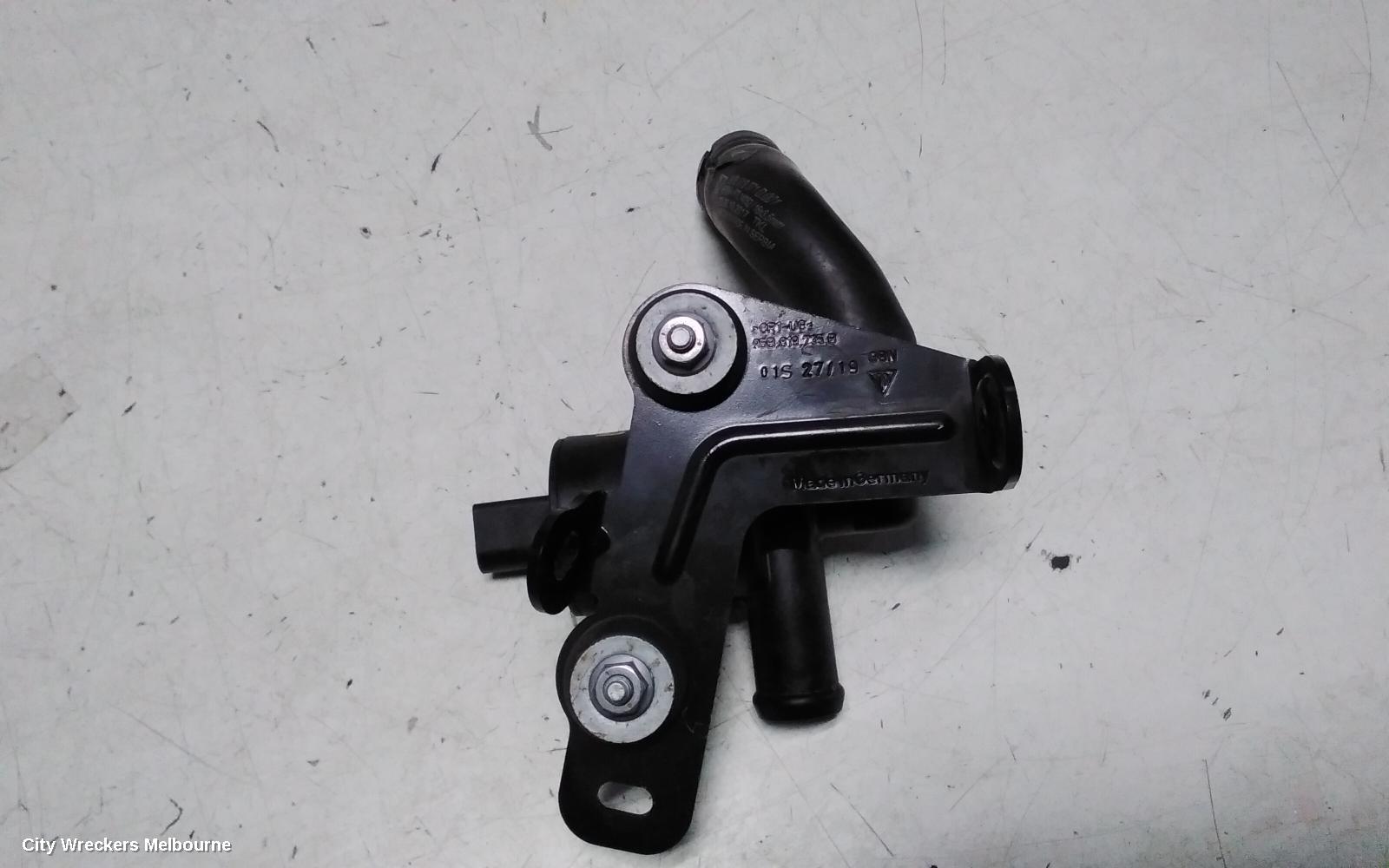PORSCHE MACAN, 95B, 06/2014 - 12/2025, 4H0 121 271D -  PAB 121 671 00    HEATER COOLING CONTROL VALVE / SOLENOID VALVE : 132694