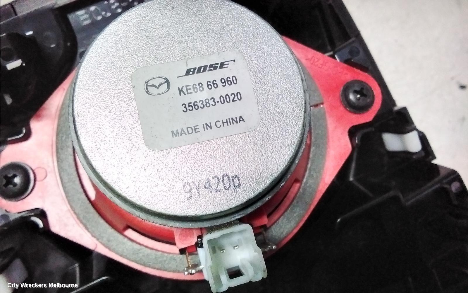 MAZDA 3 SPEAKER, BP, 03/2019 ONWARDS
