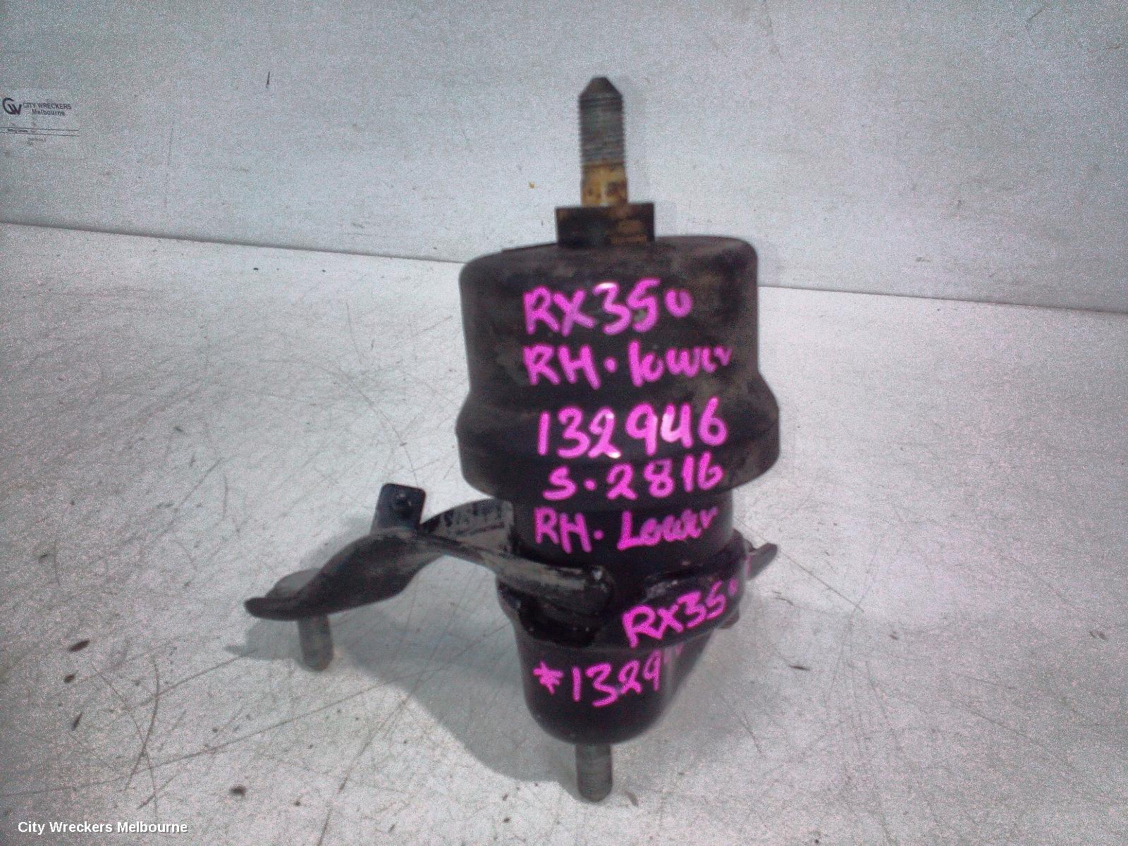 LEXUS RX SERIES MOUNT, AL10, 12/2008 - 08/2015