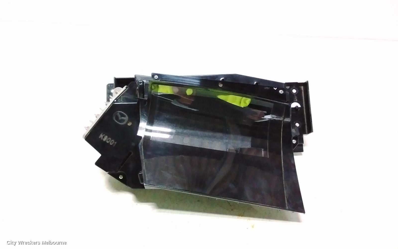 MAZDA 3 INSTRUMENT CLUSTER, HEADS UP DISPLAY UNIT, BP, 03/2019 ONWARDS