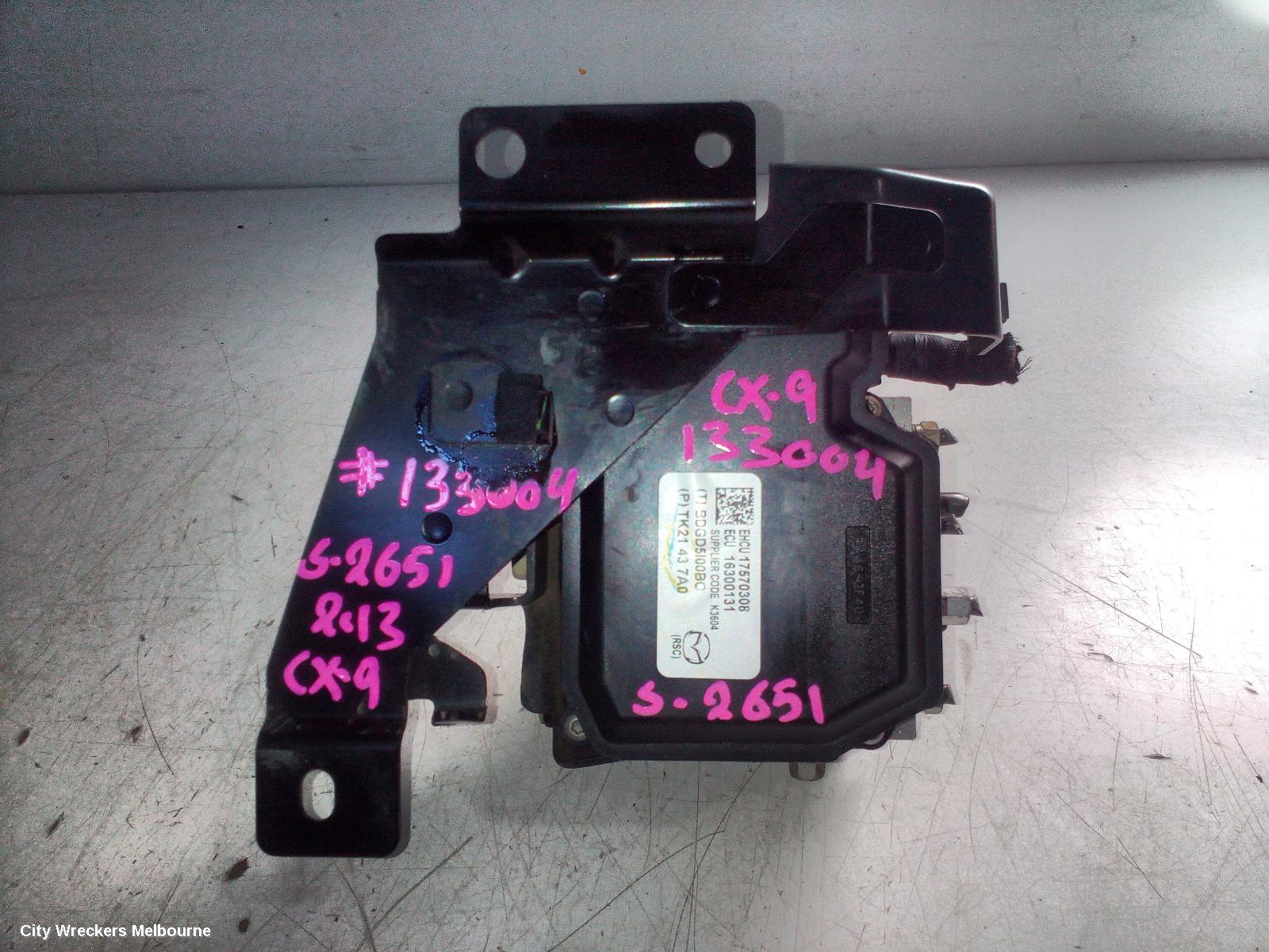 MAZDA CX9 ABS PUMP/MODULATOR, TB, 12/2007 - 12/2015