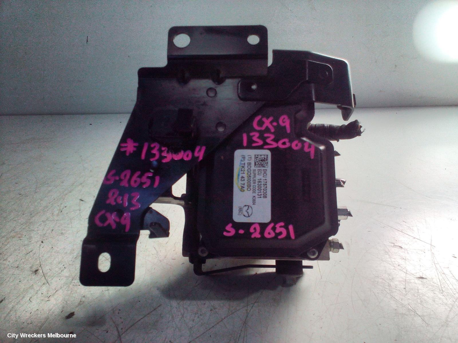 MAZDA CX9 ABS PUMP/MODULATOR, TB, 12/2007 - 12/2015