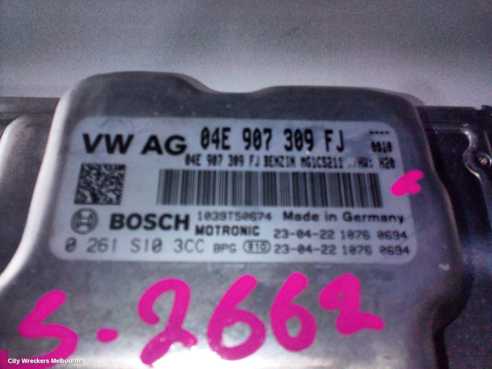 VOLKSWAGEN GOLF ECU, ENGINE ECU, 1.4, PETROL, AUTO, ECU ONLY, GEN 8, 09/2020 ONWARDS