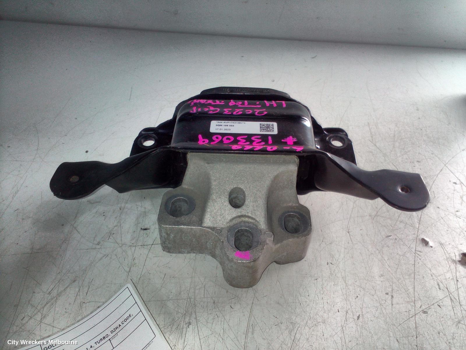 VOLKSWAGEN GOLF MOUNT, TRANSMISSION MOUNT, PETROL, 1.4, TURBO, DJKA CODE, GEN 8, 09/2020 ONWARDS