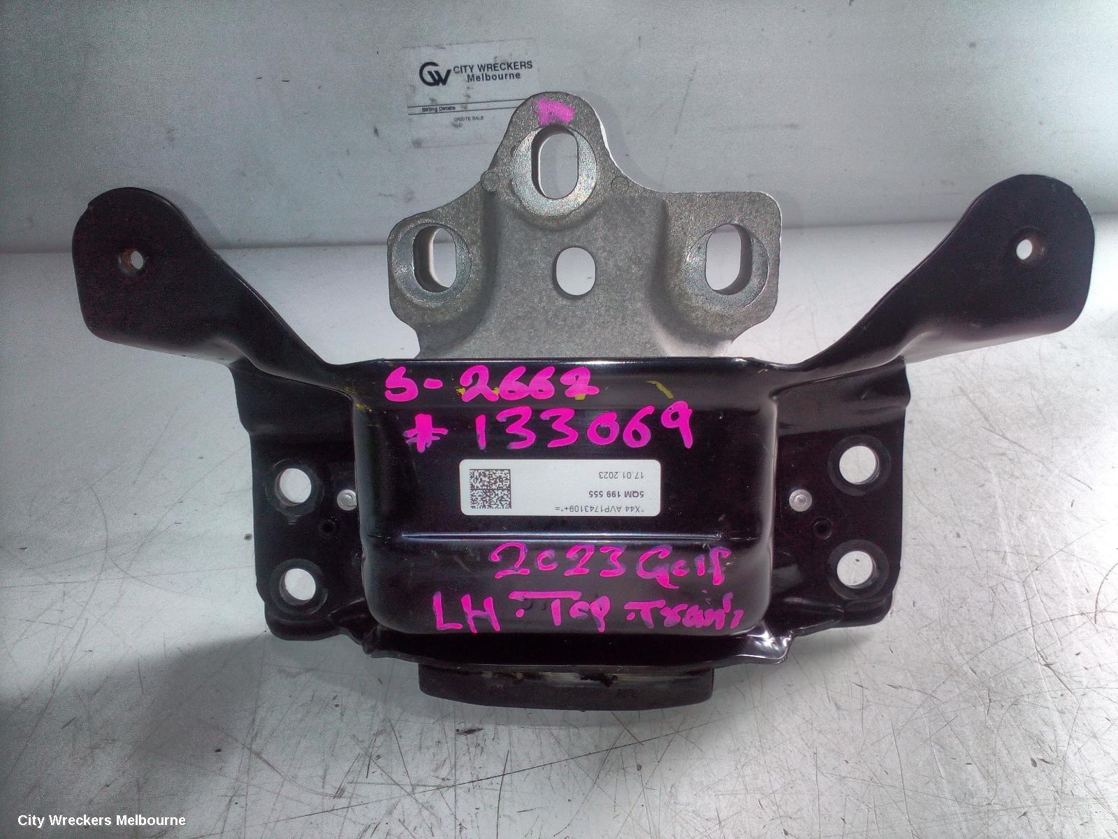 VOLKSWAGEN GOLF MOUNT, TRANSMISSION MOUNT, PETROL, 1.4, TURBO, DJKA CODE, GEN 8, 09/2020 ONWARDS