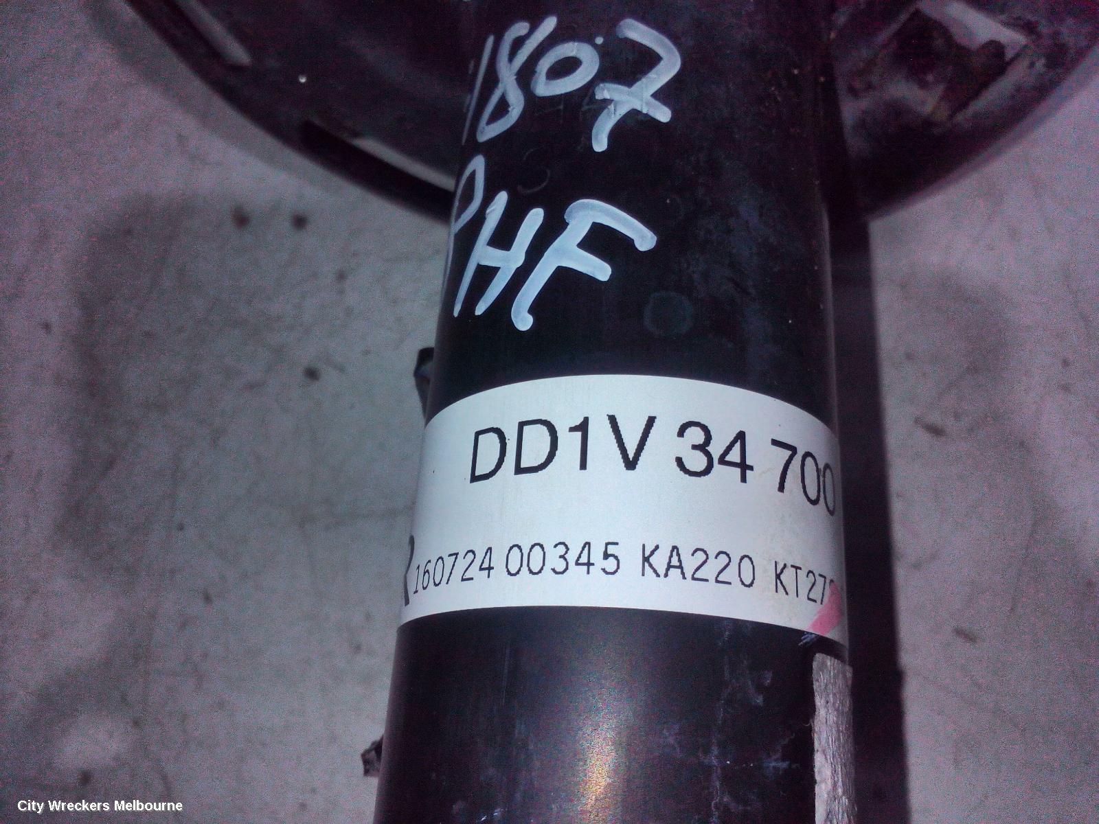MAZDA CX3 RIGHT FRONT STRUT, DK, 2WD, 03/2015 - 02/2017
