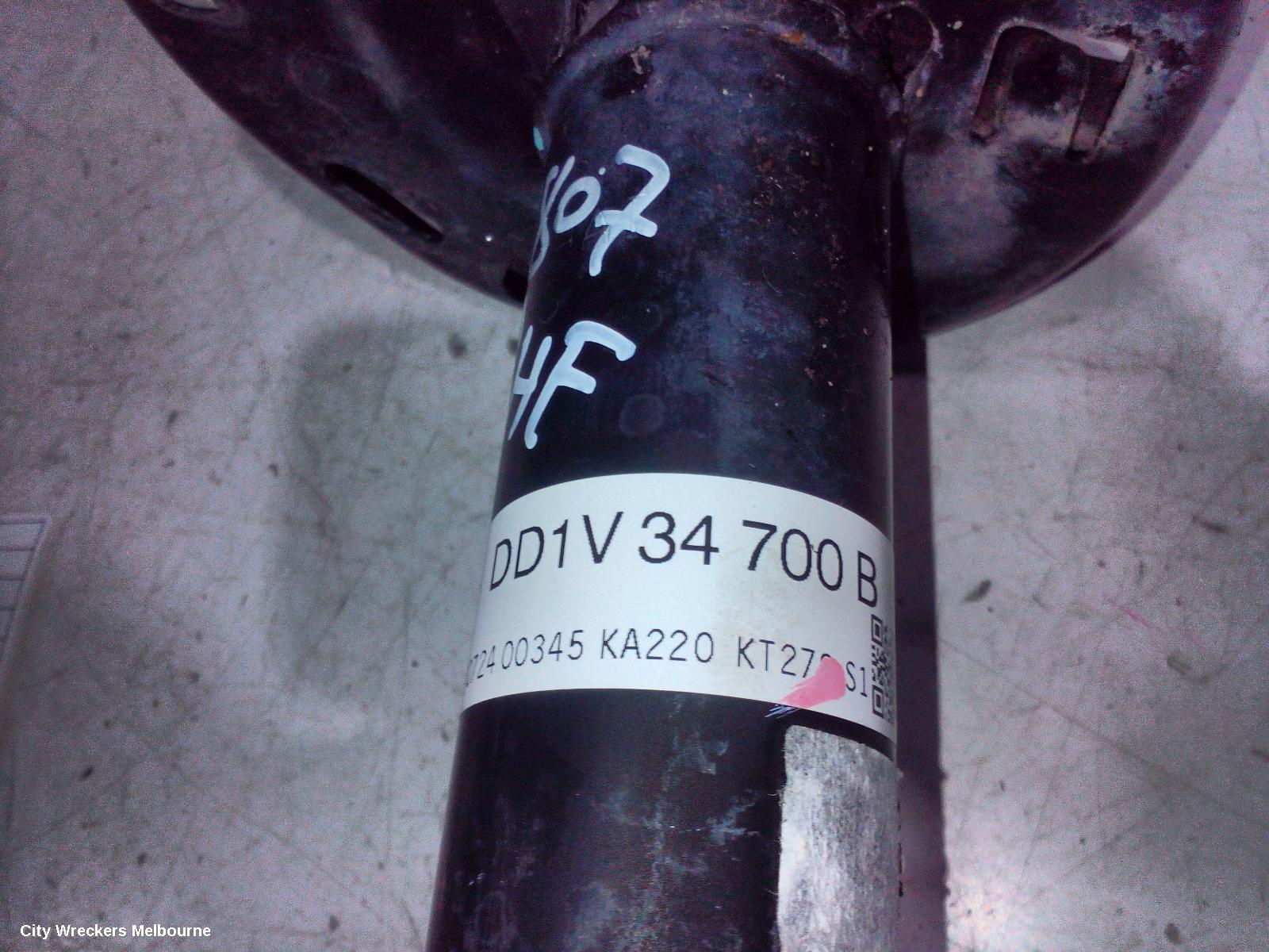 MAZDA CX3 RIGHT FRONT STRUT, DK, 2WD, 03/2015 - 02/2017