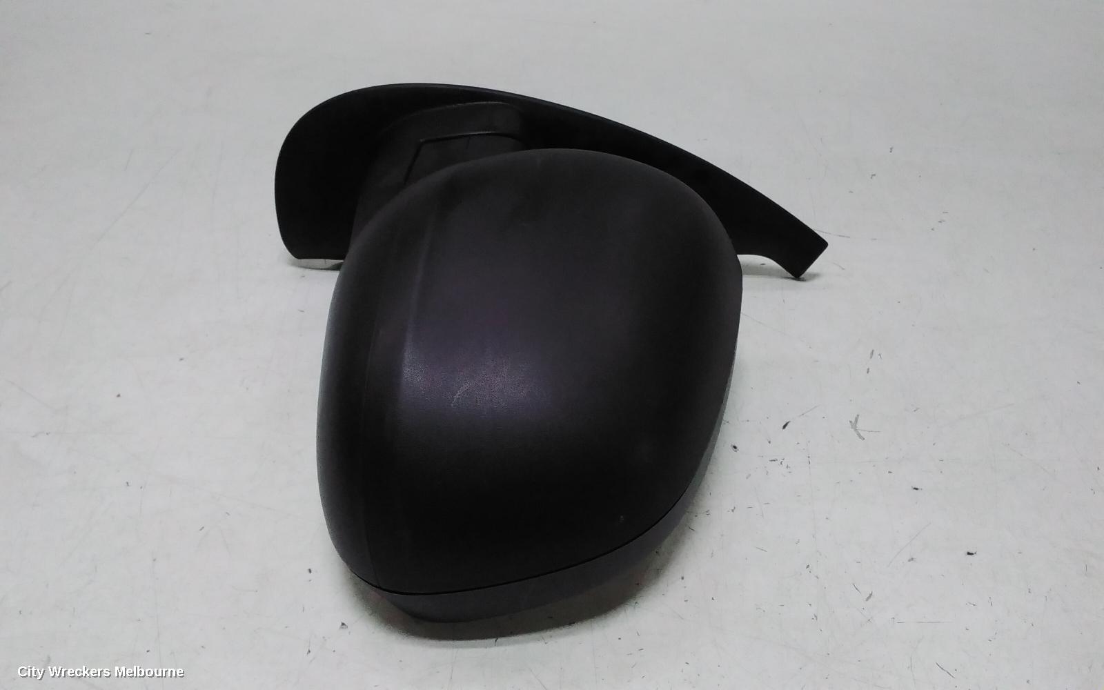 RENAULT KANGOO LEFT DOOR MIRROR, X61, W/ MANUAL FOLD, ELECT ADJ TYPE, 10/2010 - 02/2022