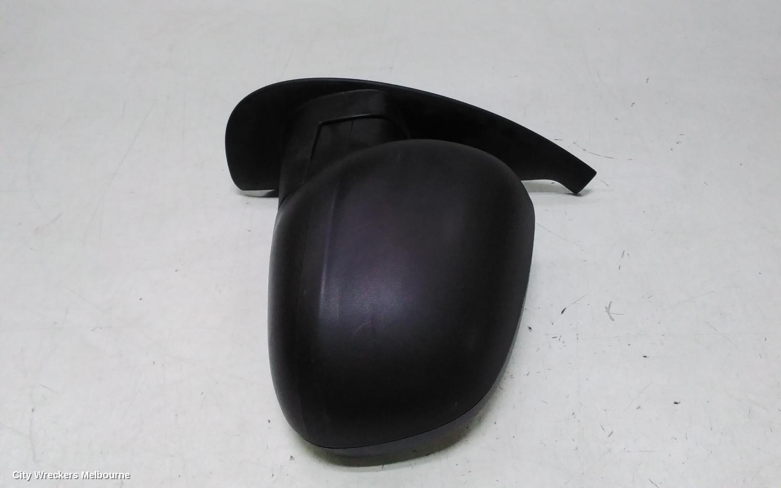 RENAULT KANGOO LEFT DOOR MIRROR, X61, W/ MANUAL FOLD, ELECT ADJ TYPE, 10/2010 - 02/2022