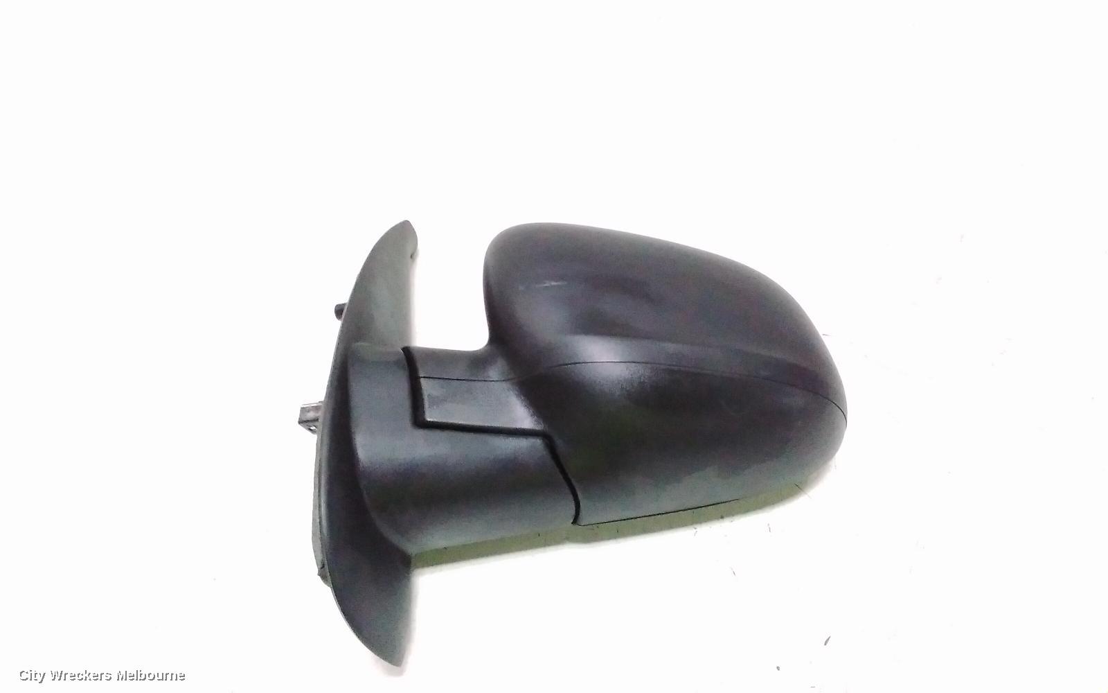 RENAULT KANGOO LEFT DOOR MIRROR, X61, W/ MANUAL FOLD, ELECT ADJ TYPE, 10/2010 - 02/2022
