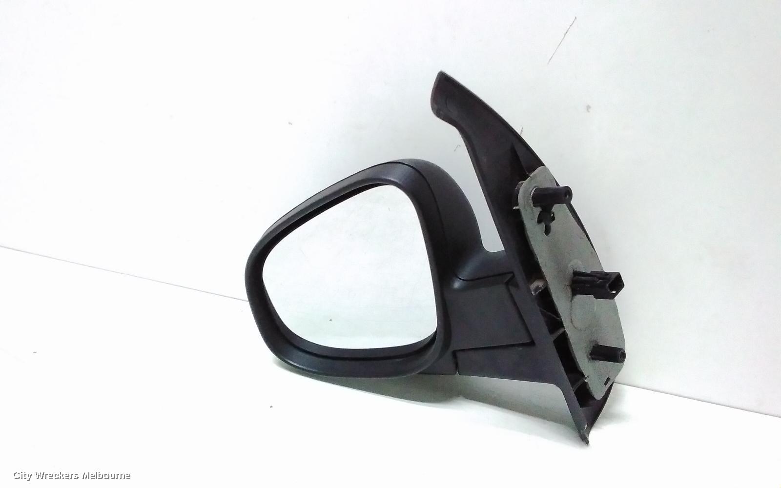 RENAULT KANGOO LEFT DOOR MIRROR, X61, W/ MANUAL FOLD, ELECT ADJ TYPE, 10/2010 - 02/2022