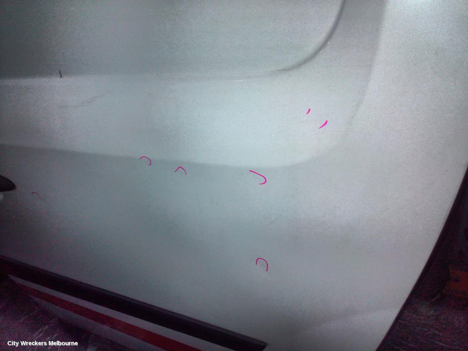 RENAULT KANGOO LEFT REAR DOOR/SLIDING, X61, PANEL TYPE SLIDING DOOR, 10/2010 - 02/2022