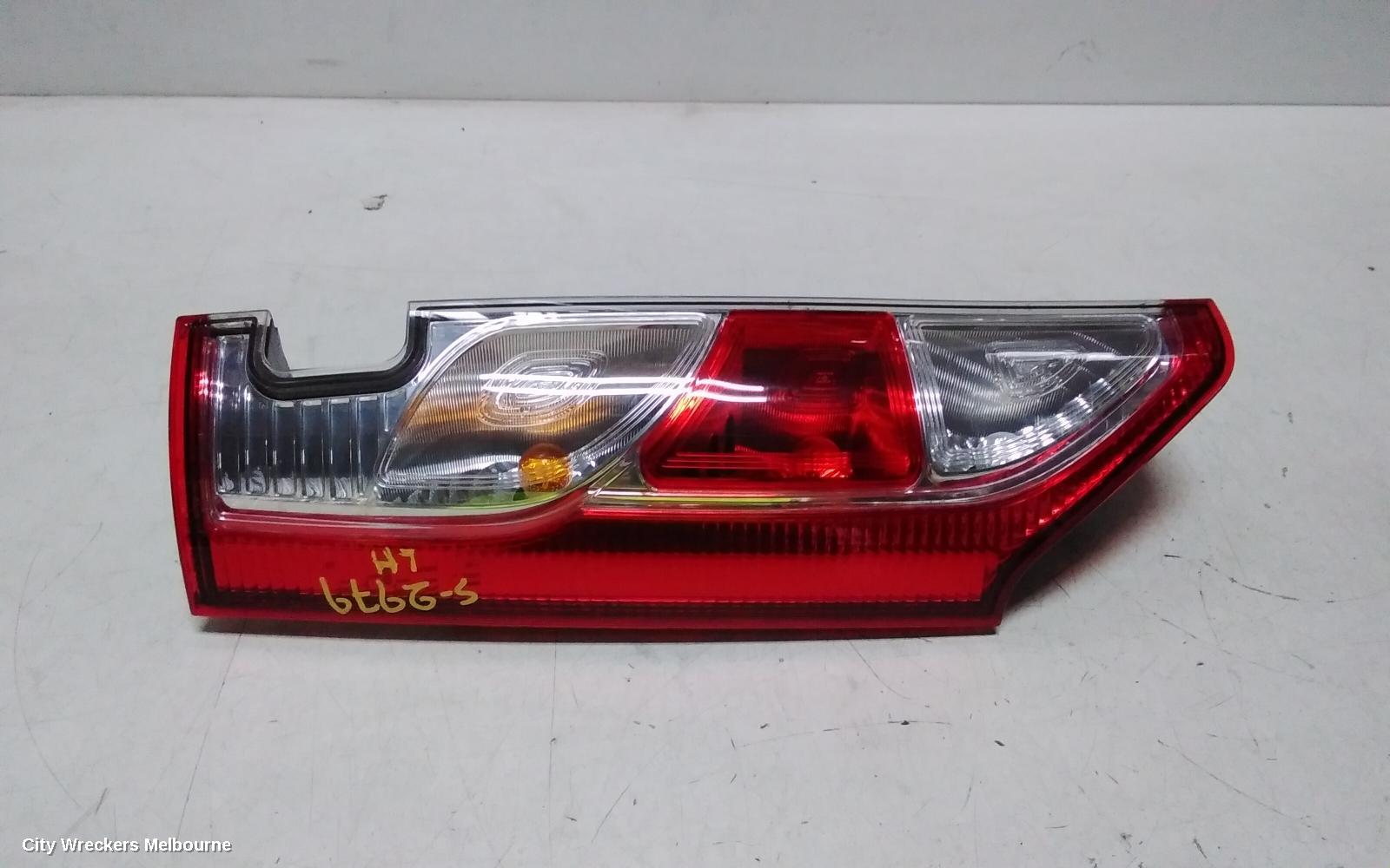 RENAULT KANGOO LEFT TAILLIGHT, X61, IN BODY, W/ HALOGEN, BARN DOOR TYPE, 09/2013 - 02/2022