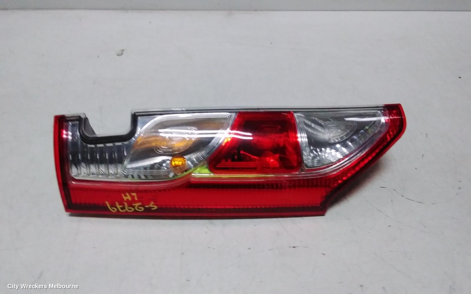 RENAULT KANGOO LEFT TAILLIGHT, X61, IN BODY, W/ HALOGEN, BARN DOOR TYPE, 09/2013 - 02/2022