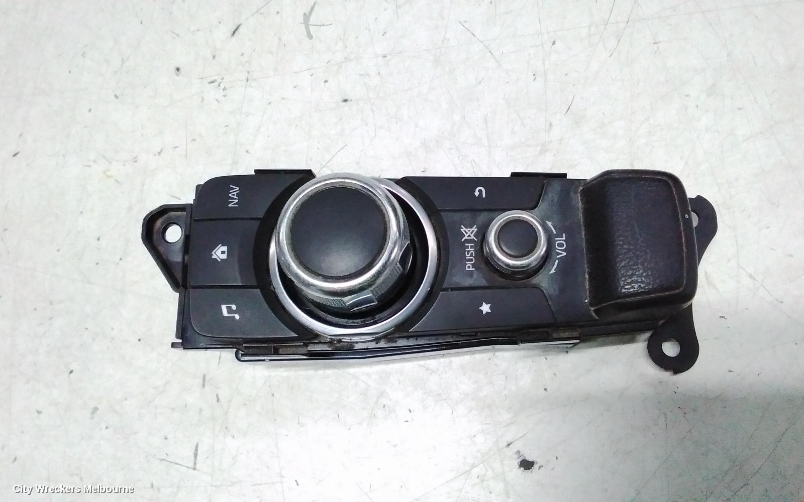 MAZDA CX3 COMBINATION SWITCH, MULTIMEDIA CONTROL SWITCH ASSY, DK, 03/2015 - 05/2018