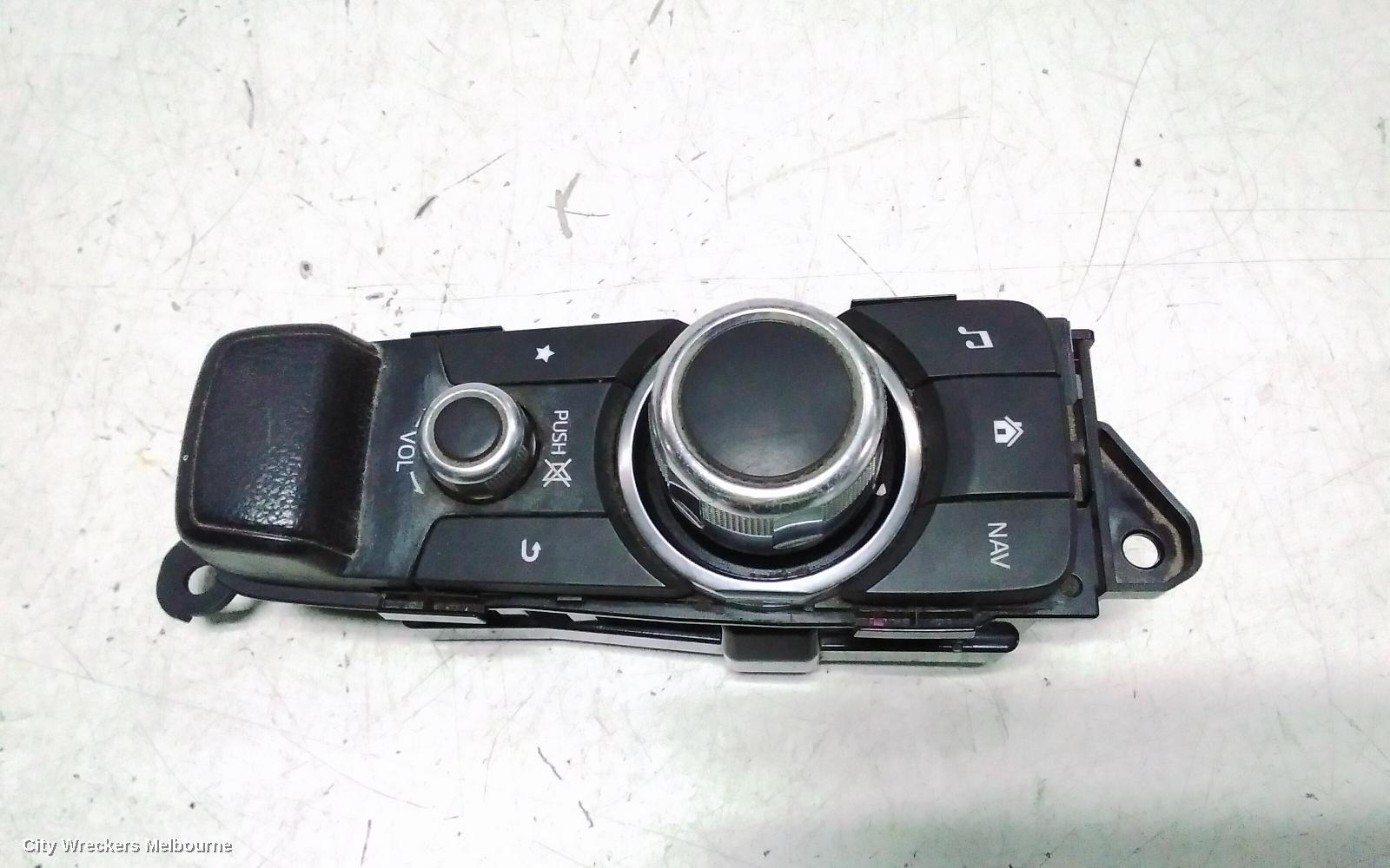 MAZDA CX3 COMBINATION SWITCH, MULTIMEDIA CONTROL SWITCH ASSY, DK, 03/2015 - 05/2018