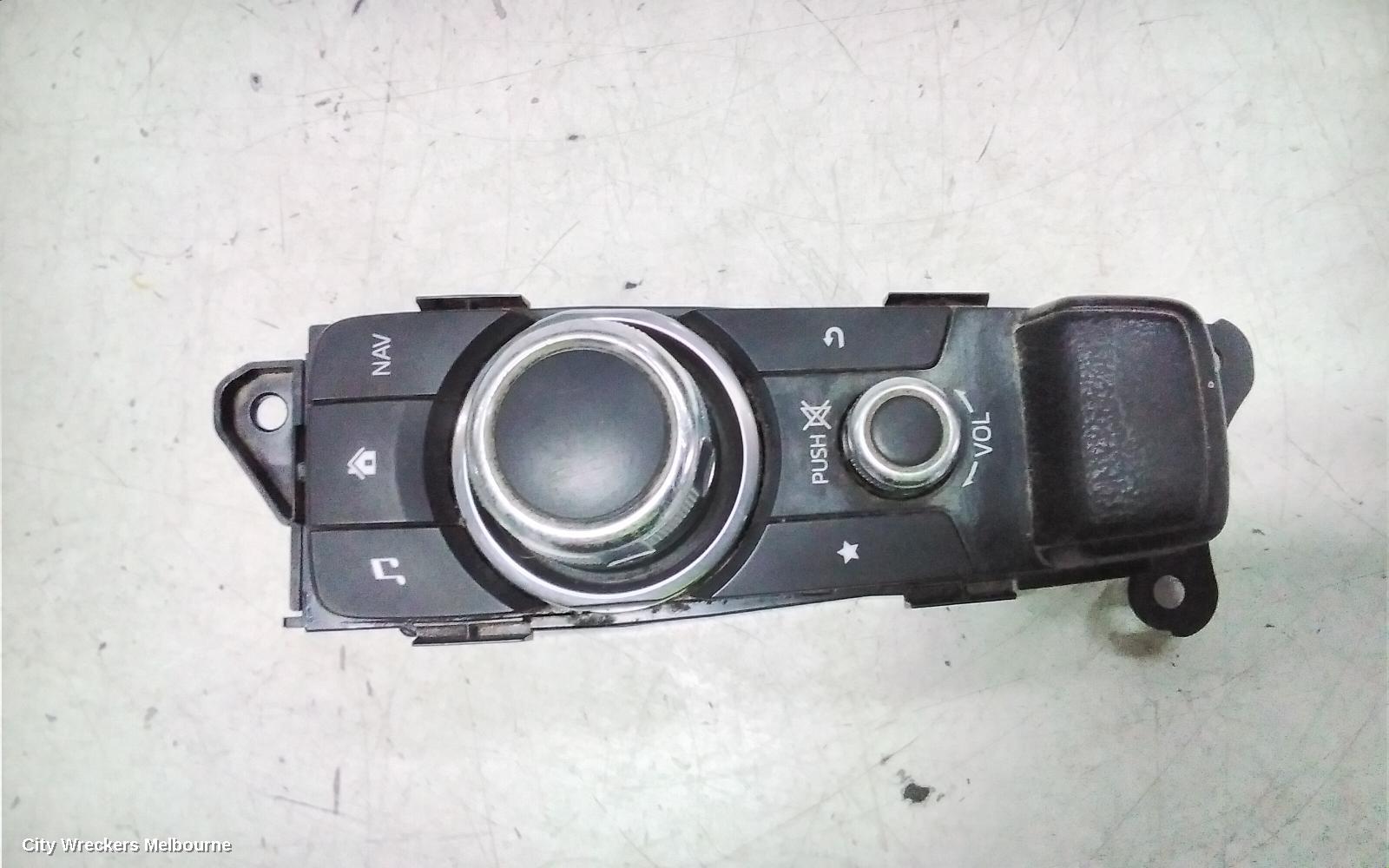 MAZDA CX3 COMBINATION SWITCH, MULTIMEDIA CONTROL SWITCH ASSY, DK, 03/2015 - 05/2018