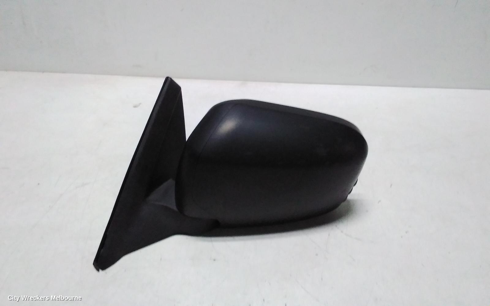 MITSUBISHI TRITON LEFT DOOR MIRROR, ML-MN, POWER, BLACK, 07/2006 - 04/2015