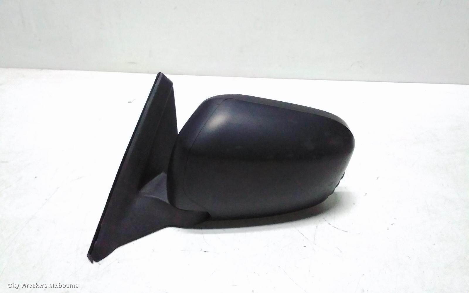 MITSUBISHI TRITON LEFT DOOR MIRROR, ML-MN, POWER, BLACK, 07/2006 - 04/2015