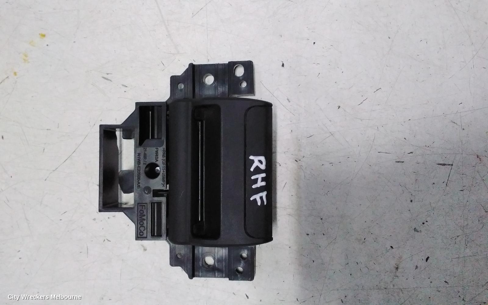 FORD RANGER DOOR HANDLE, RA, RH FRONT, OUTER, COLOUR CODED, NON KEYLESS ENTRY TYPE, 05/2022 ONWARDS