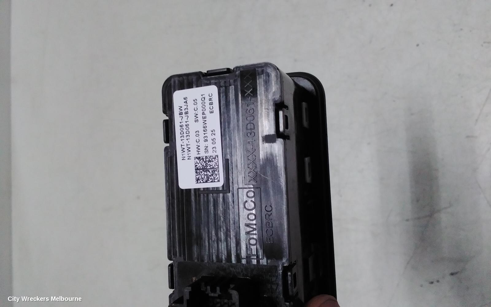 FORD RANGER COMBINATION SWITCH, HEADLAMP SWITCH (DASH MOUNTED), W/ FRONT FOGLAMP, RA, 05/2022 ONWARDS