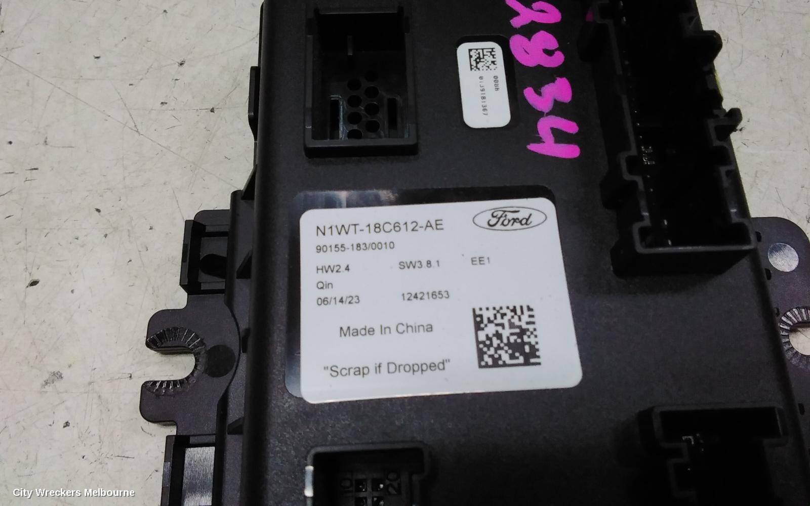 FORD RANGER ECU, RA, CLIMATE CONTROL TEMPERATURE CONTROL MODULE, 05/2022 ONWARDS